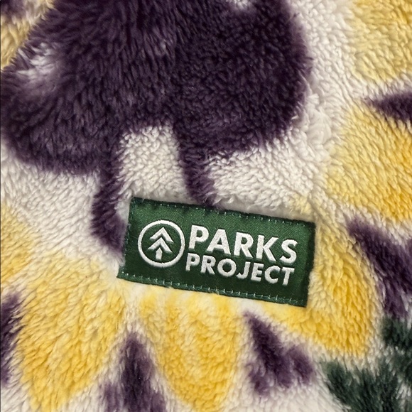 Parks Project Nature In Bloom Faux Shearling Jacket - Picture 3 of 7